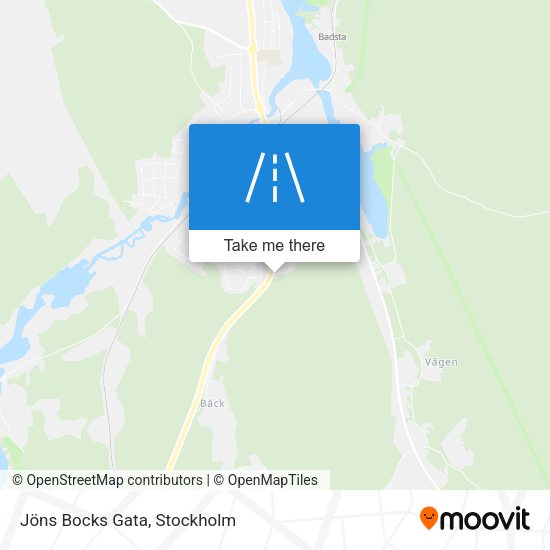 Jöns Bocks Gata map