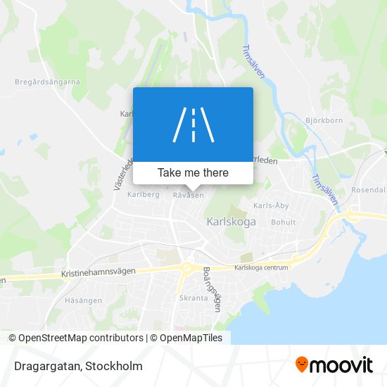 Dragargatan map