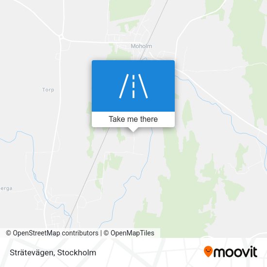 Strätevägen map