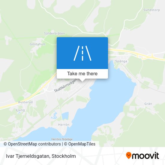 Ivar Tjerneldsgatan map