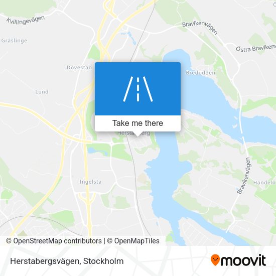 Herstabergsvägen map