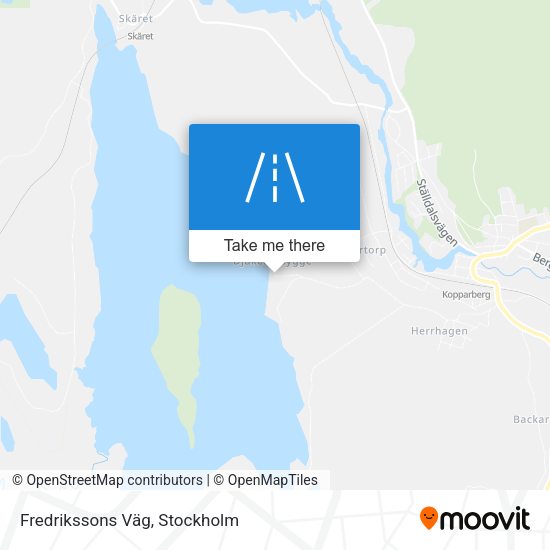 Fredrikssons Väg map