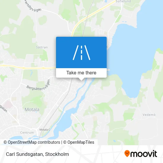 Carl Sundsgatan map