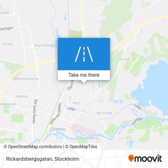 Rickardsbergsgatan map
