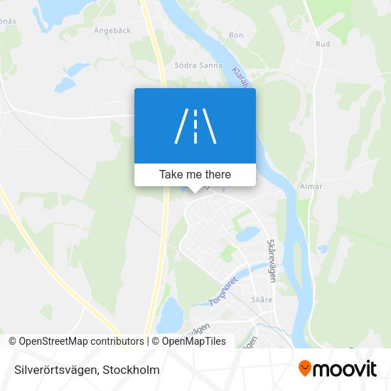 Silverörtsvägen map