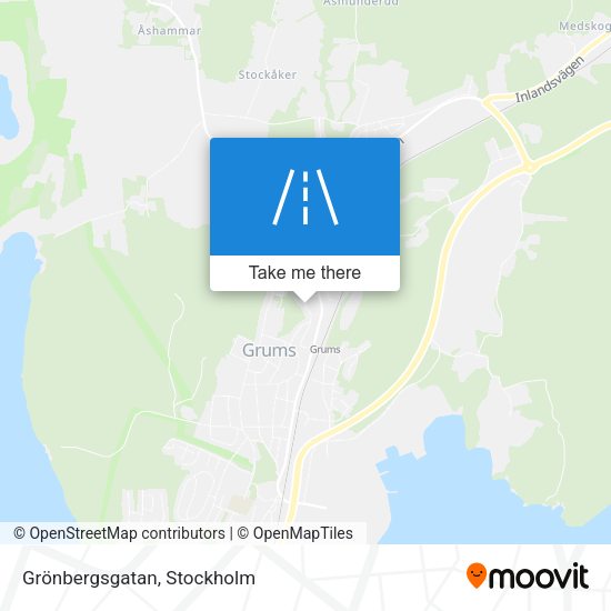Grönbergsgatan map