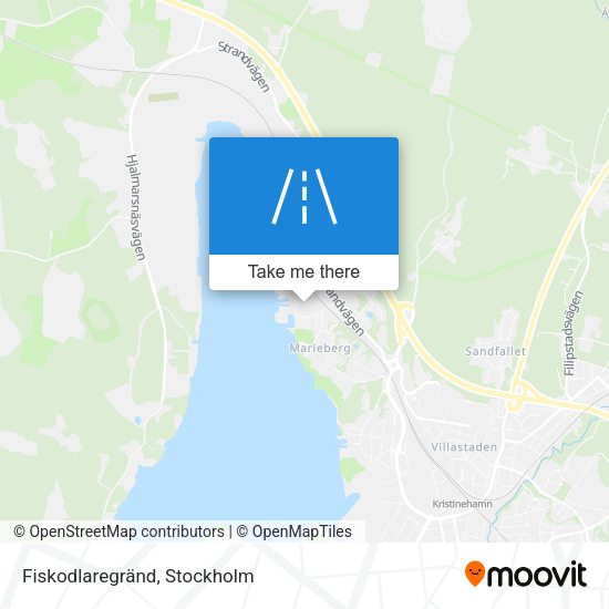 Fiskodlaregränd map