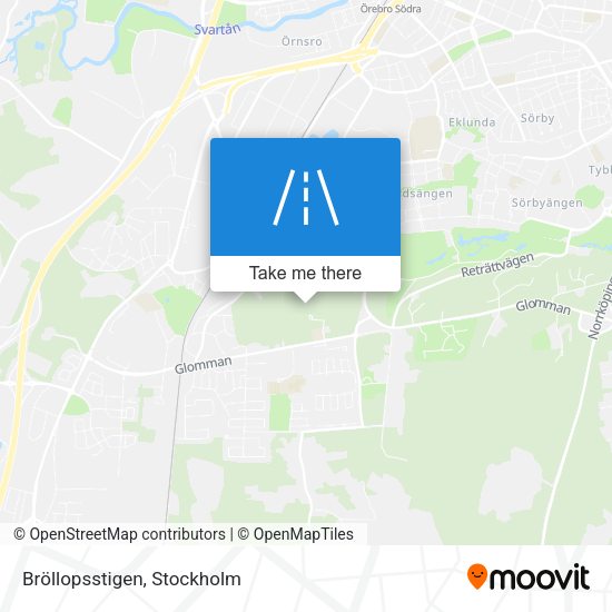 Bröllopsstigen map