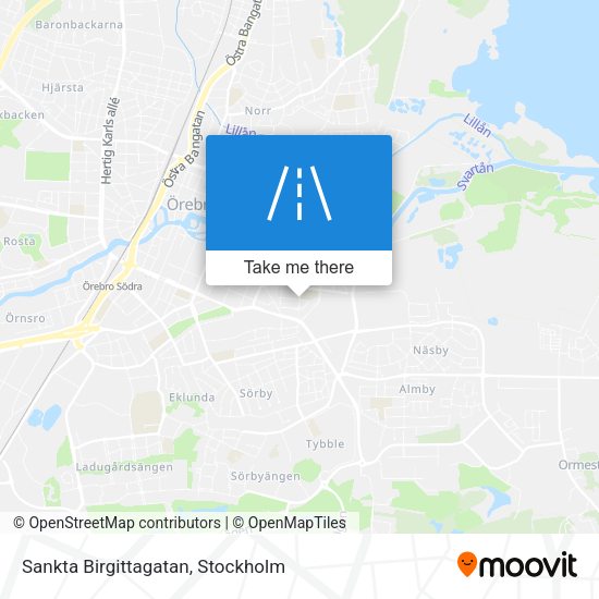 Sankta Birgittagatan map