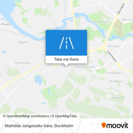Mathilda Jungstedts Gata map