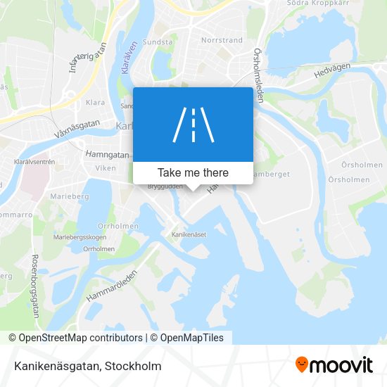 Kanikenäsgatan map
