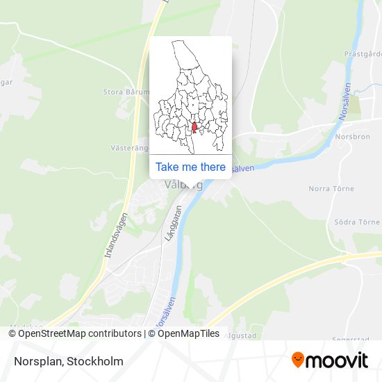 Norsplan map