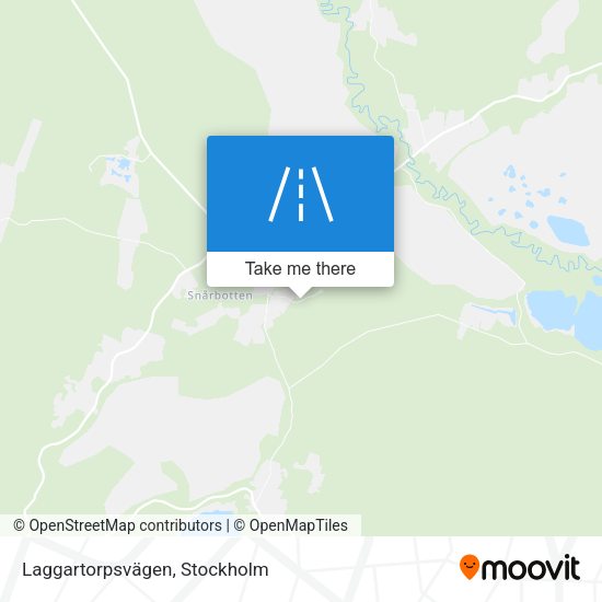 Laggartorpsvägen map