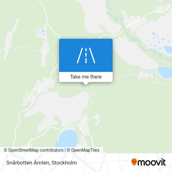 Snårbotten Ämten map