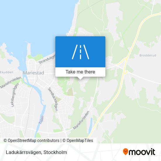 Ladukärrsvägen map