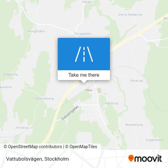 Vattubolsvägen map