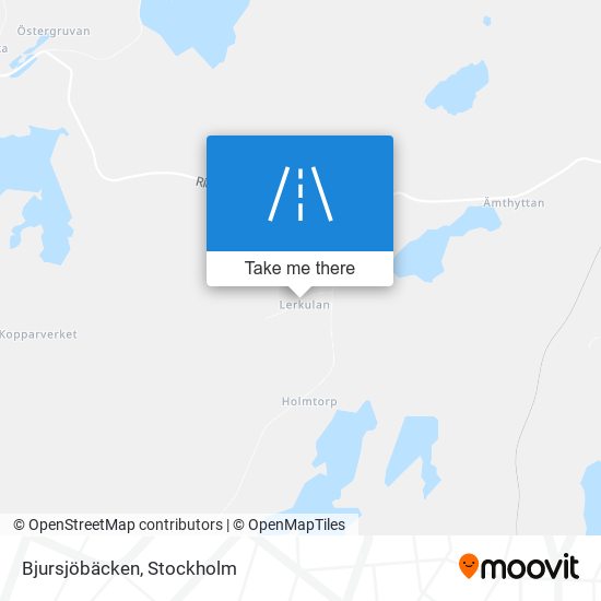 Bjursjöbäcken map