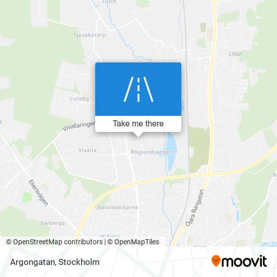 Argongatan map