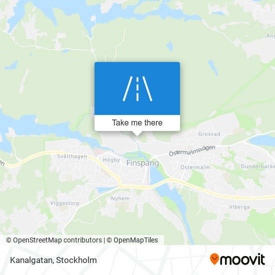 Kanalgatan map