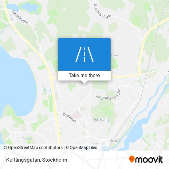 Kulfångsgatan map