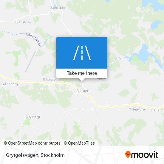 Grytgölsvägen map