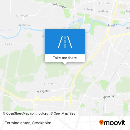 Terminalgatan map