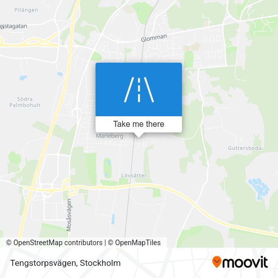 Tengstorpsvägen map