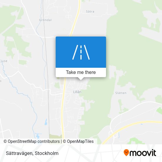 Sättravägen map