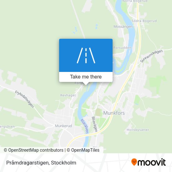 Pråmdragarstigen map