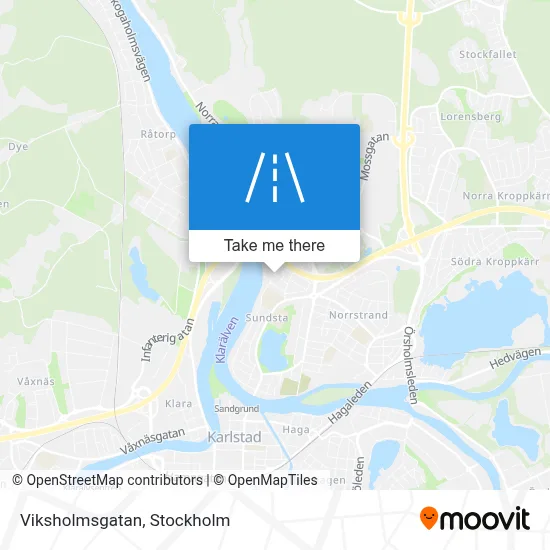 Viksholmsgatan map