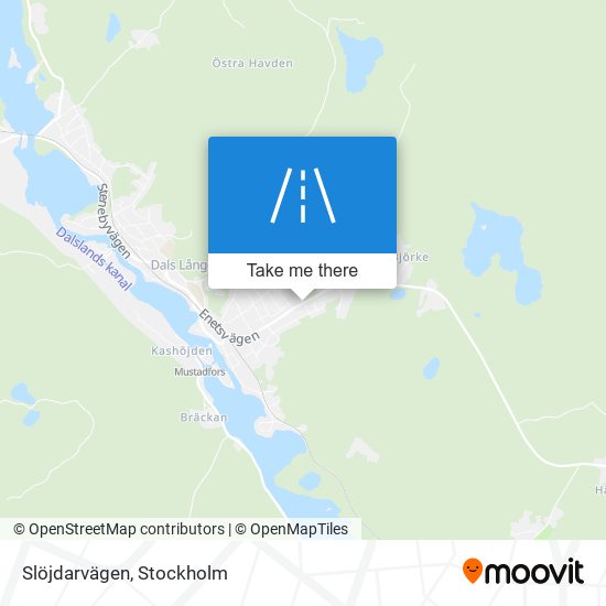 Slöjdarvägen map