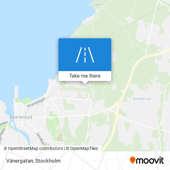 Vänergatan map