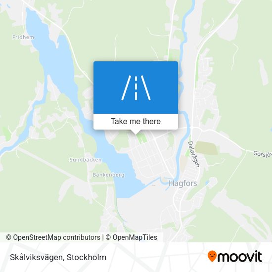 Skålviksvägen map
