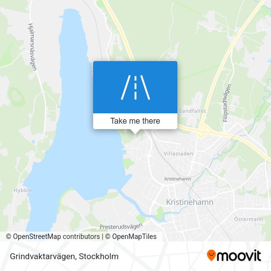 Grindvaktarvägen map