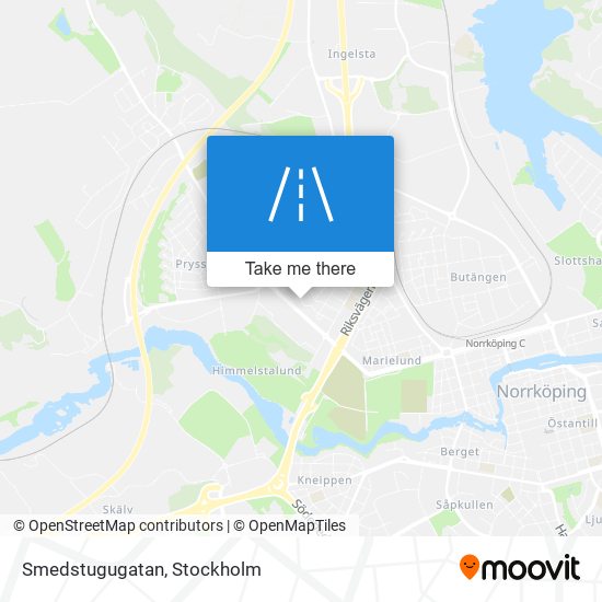 Smedstugugatan map