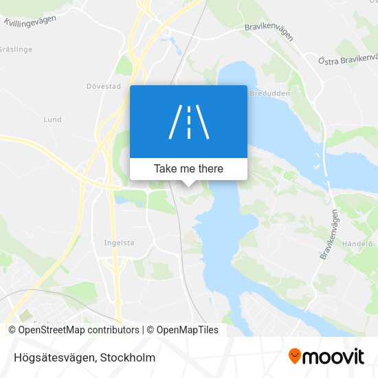 Högsätesvägen map