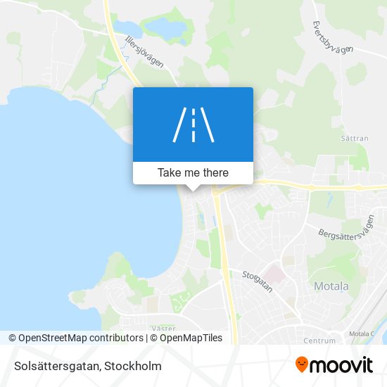 Solsättersgatan map