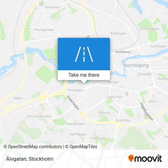 Älvgatan map