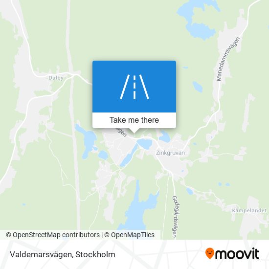 Valdemarsvägen map