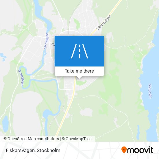 Fiskarsvägen map