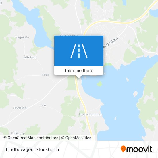 Lindbovägen map