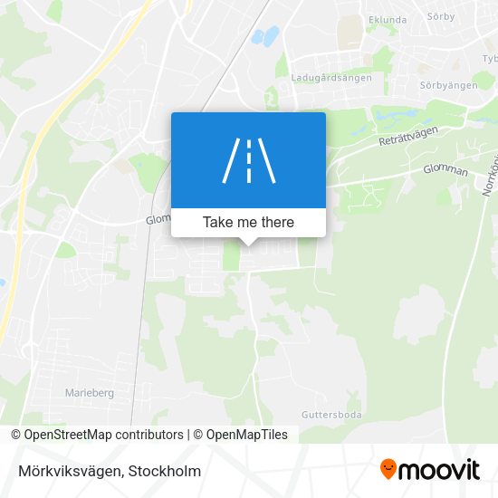 Mörkviksvägen map