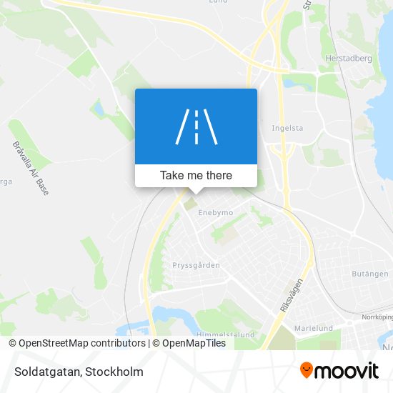 Soldatgatan map