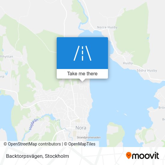 Backtorpsvägen map