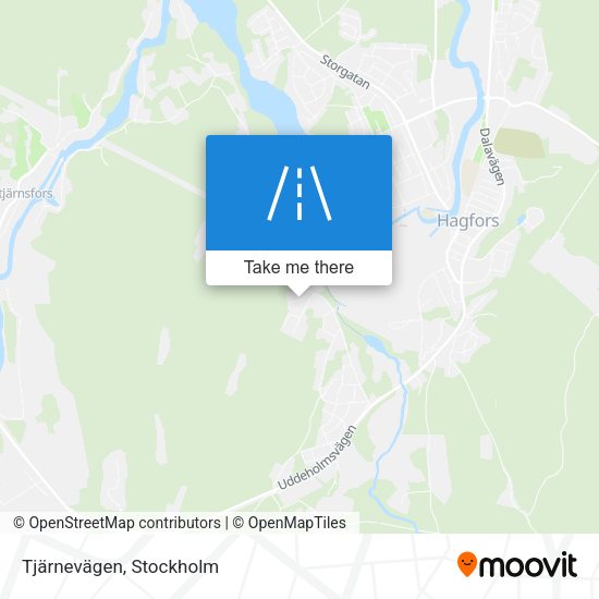 Tjärnevägen map