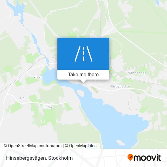 Hinsebergsvägen map