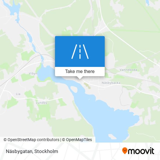 Näsbygatan map