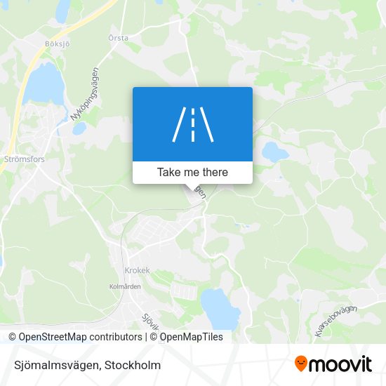 Sjömalmsvägen map