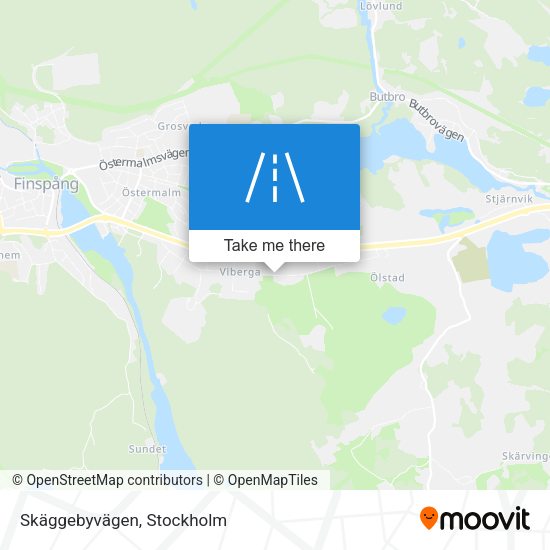 Skäggebyvägen map