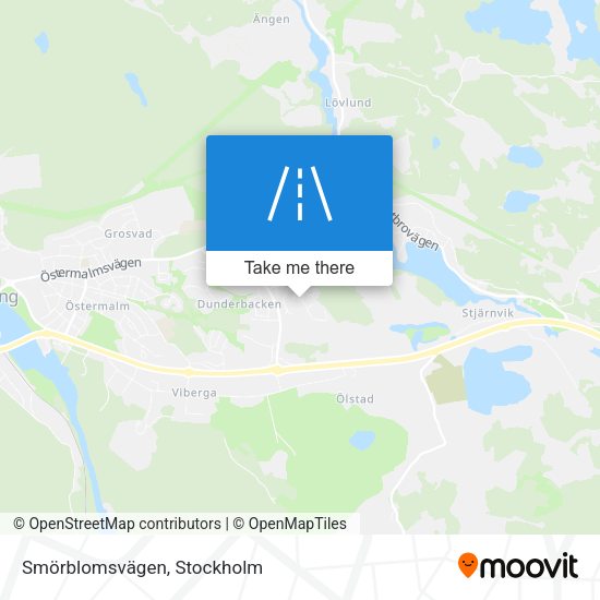 Smörblomsvägen map